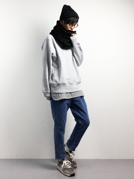 RENさん（メンズ・176cm）の冬コーディネート