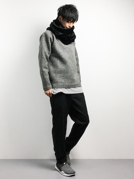 RENさん（メンズ・176cm）の冬コーディネート