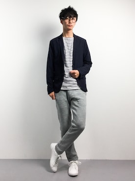 RENさん（メンズ・176cm）の冬コーディネート