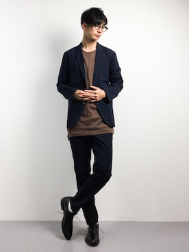 「PADRONE MUSEUM（パドローネミュージアム）のアイテム」を使った、RENさん（メンズ・176cm）の冬コーディネート