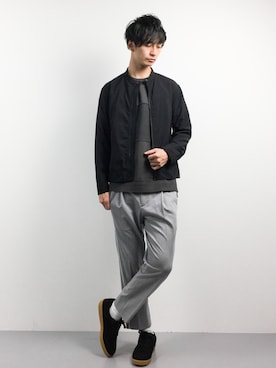 RENさん（メンズ・176cm）の冬コーディネート