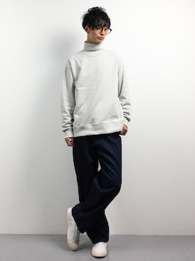 RENさん（メンズ・176cm）の冬コーディネート