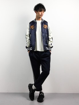 RENさん（メンズ・176cm）の冬コーディネート