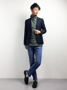 RENさん(メンズ・176cm)の春コーディネート