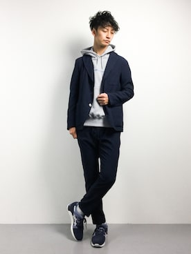 RENさん（メンズ・176cm）の春コーディネート