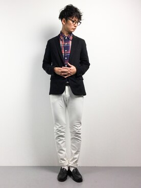 RENさん（メンズ・176cm）の春コーディネート