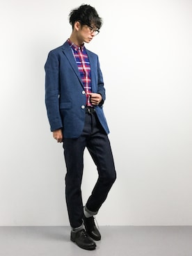 RENさん(メンズ・176cm)の春コーディネート