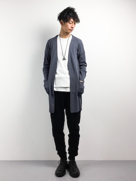 「Blue Standard （ブルースタンダード）のアイテム」を使った、RENさん（メンズ・176cm）の春コーディネート