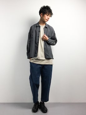 RENさん（メンズ・176cm）の春コーディネート