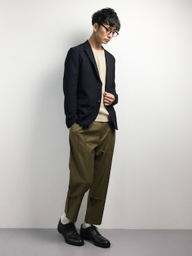 RENさん（メンズ・176cm）の春コーディネート