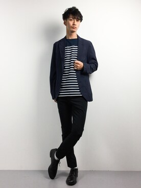 RENさん（メンズ・176cm）の春コーディネート