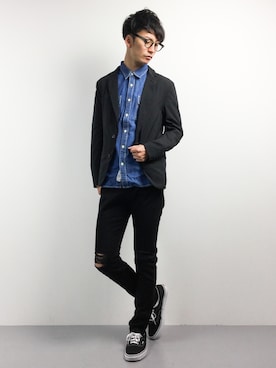 RENさん(メンズ・176cm)の春コーディネート