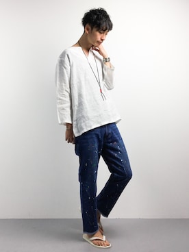 RENさん(メンズ・176cm)の春コーディネート