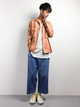 RENさん（メンズ・176cm）の春コーディネート