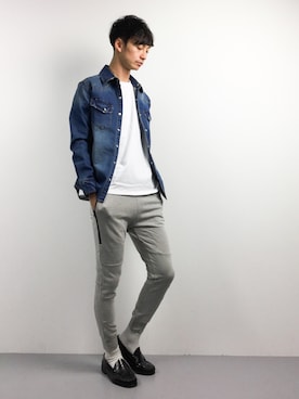 RENさん（メンズ・176cm）の春コーディネート