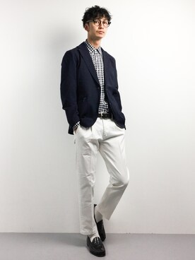 RENさん（メンズ・176cm）の春コーディネート