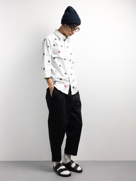 RENさん（メンズ・176cm）の春コーディネート