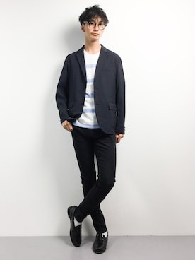「SHIPS GENERAL SUPPLY（シップスジェネラルサプライ）のアイテム」を使った、RENさん（メンズ・176cm）の春コーディネート