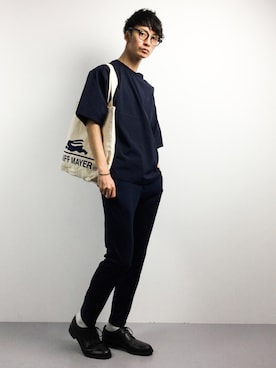 RENさん（メンズ・176cm）の春コーディネート