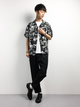 RENさん（メンズ・176cm）の春コーディネート