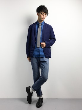 RENさん（メンズ・176cm）の春コーディネート