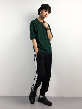 「DETAILS（ディテールズ）のアイテム」を使った、RENさん（メンズ・176cm）の春コーディネート
