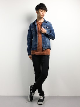 「HVC（エイチブイシー）のアイテム（ジャケット/アウター）」を使った、RENさん（メンズ・176cm）の春コーディネート