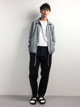 RENさん（メンズ・176cm）の春コーディネート