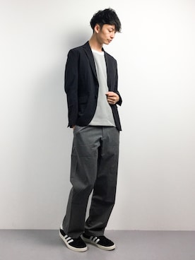 RENさん（メンズ・176cm）の春コーディネート