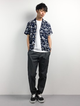 RENさん（メンズ・176cm）の春コーディネート