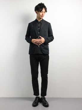 「Burner（バーナー）のアイテム」を使った、RENさん（メンズ・176cm）の春コーディネート
