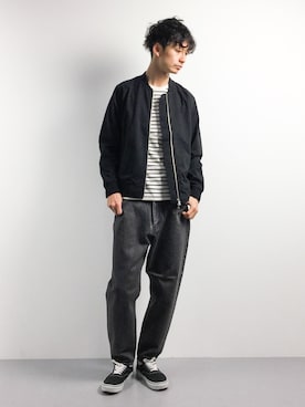 「SABLE CLUTCH（セーブルクラッチ）のアイテム」を使った、RENさん（メンズ・176cm）の春コーディネート