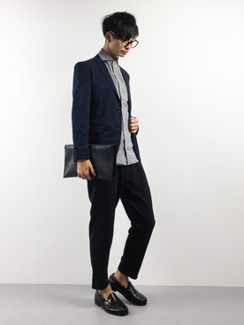 RENさん（メンズ・176cm）の春コーディネート