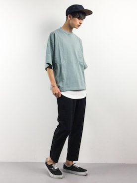 RENさん（メンズ・176cm）の春コーディネート