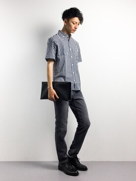 RENさん（メンズ・176cm）の春コーディネート