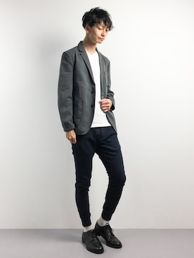 RENさん（メンズ・176cm）の春コーディネート