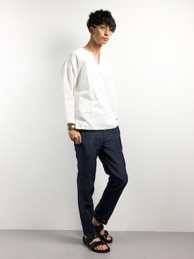 RENさん（メンズ・176cm）の夏コーディネート