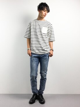 RENさん(メンズ・176cm)の春コーディネート