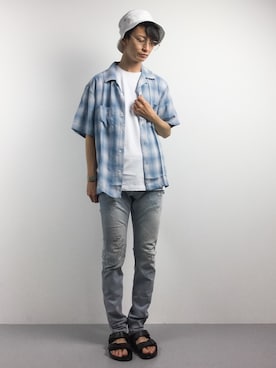 RENさん（メンズ・176cm）の夏コーディネート