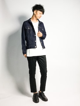 「WEGO（ウィゴー）のアイテム（デニムジャケット）」を使った、RENさん（メンズ・176cm）の夏コーディネート