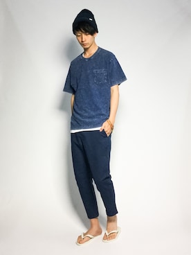 RENさん（メンズ・176cm）の夏コーディネート