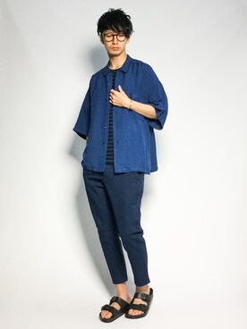 RENさん（メンズ・176cm）の夏コーディネート