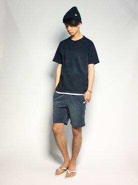 RENさん（メンズ・176cm）の夏コーディネート