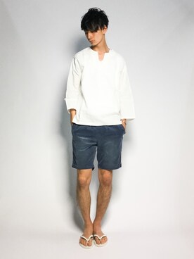 RENさん（メンズ・176cm）の夏コーディネート