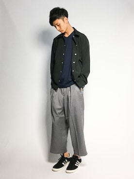 「SHIPS Days（シップスデイズ）のアイテム」を使った、RENさん（メンズ・176cm）の夏コーディネート