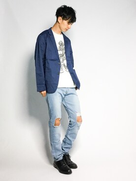 RENさん(メンズ・176cm)の夏コーディネート