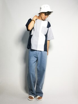 RENさん（メンズ・176cm）の夏コーディネート