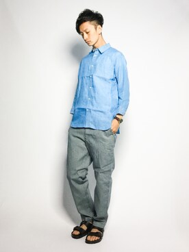 RENさん（メンズ・176cm）の夏コーディネート