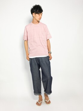 RENさん（メンズ・176cm）の夏コーディネート