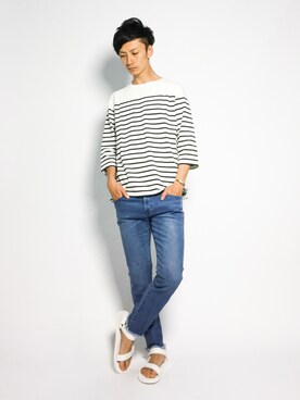 RENさん（メンズ・176cm）の夏コーディネート